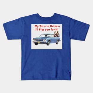 Call it - Dibs! - Corvair Sedan Kids T-Shirt